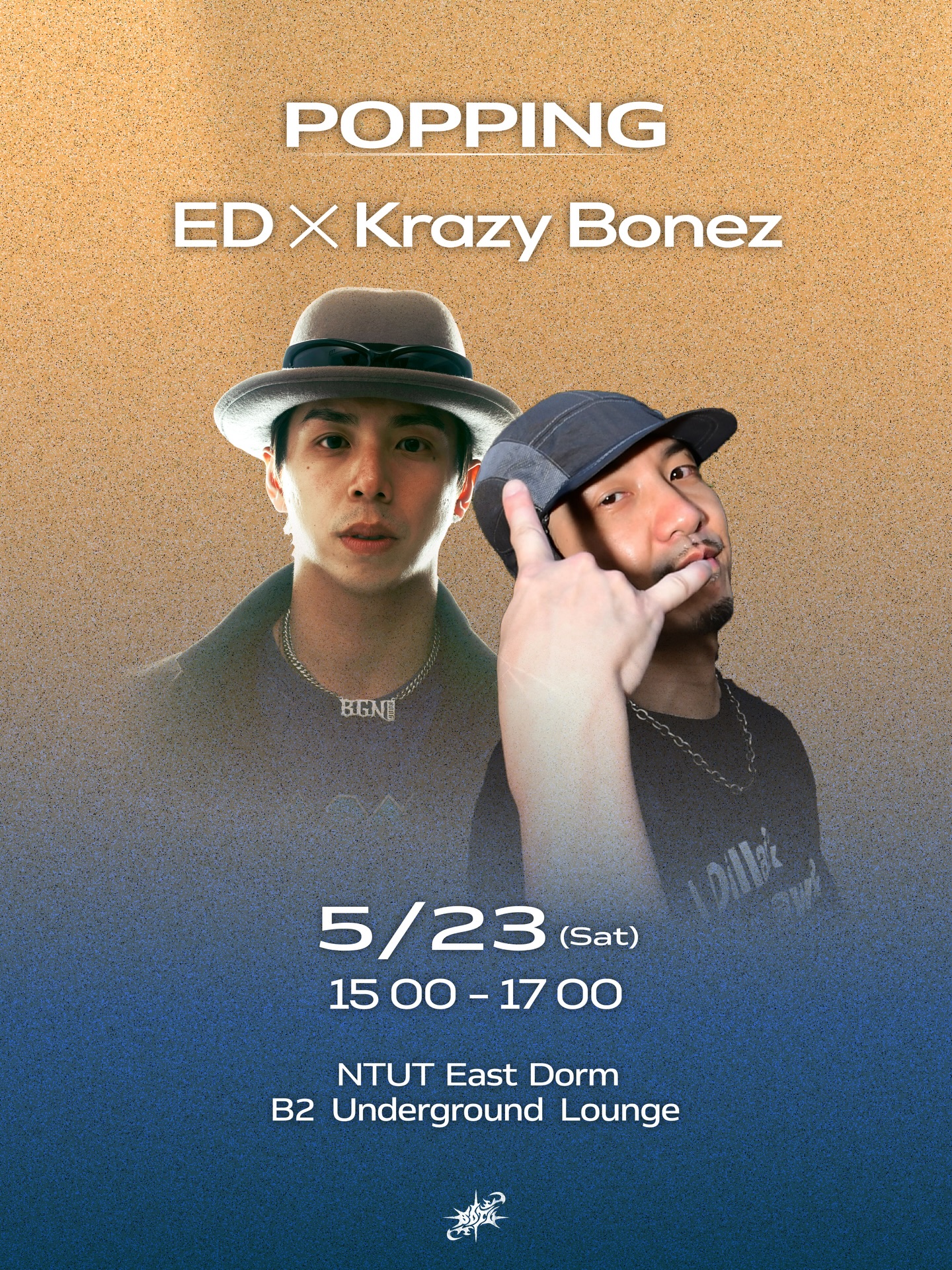 POPPING Workshop｜ED × Krazy Bonez